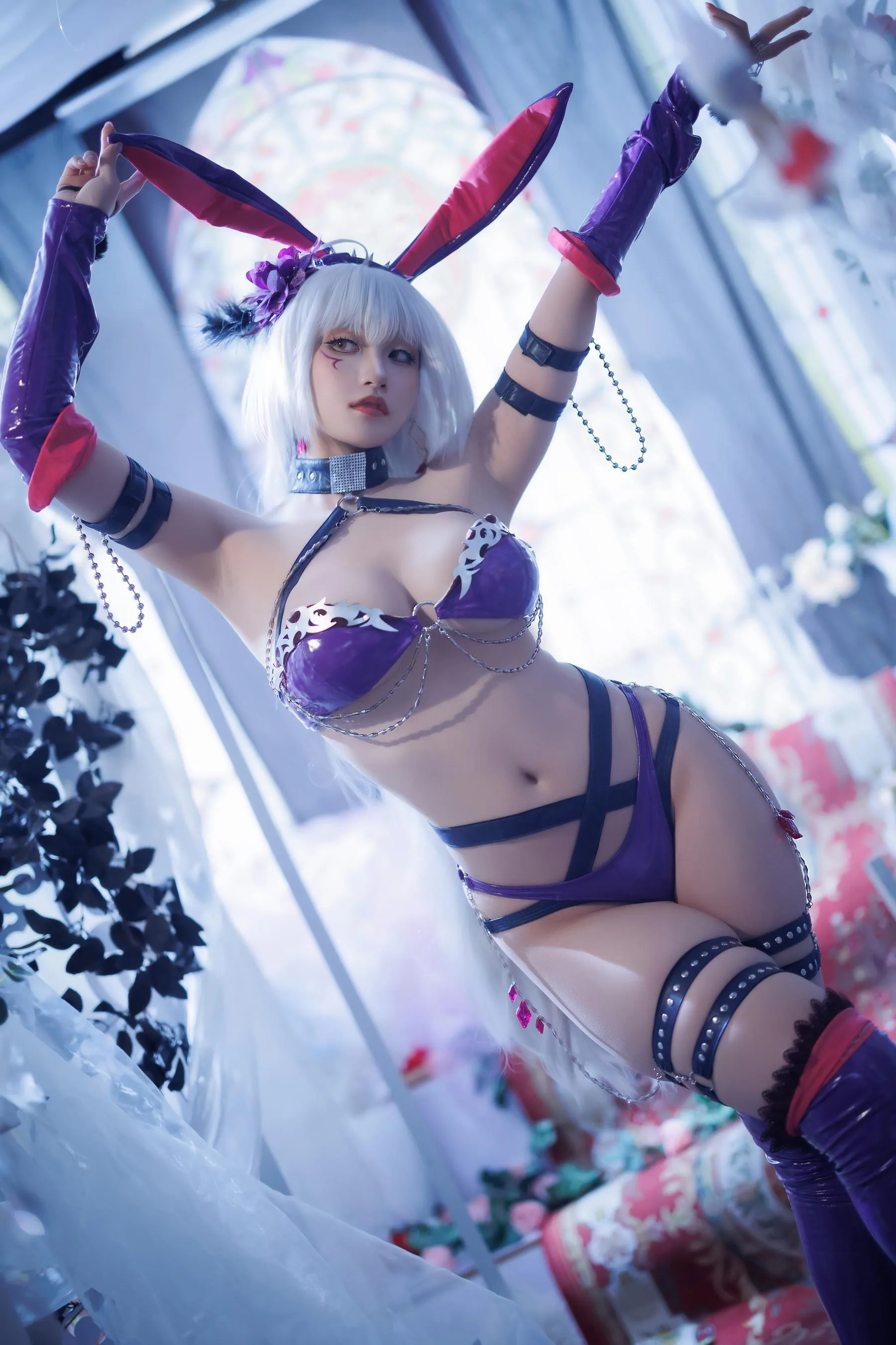 Cien恩恩 – NO.04 黑贞兔女郎泳装 [31P]插图2